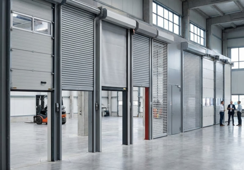 Galvanised Roller Shutter Doors Alberton